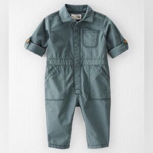 Little Planet Organic Cotton Smile Everyday Utility Jumpsuit